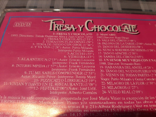 Fresa Y Chocolate - Banda Sonora - Cd - Pablo Milanes 1