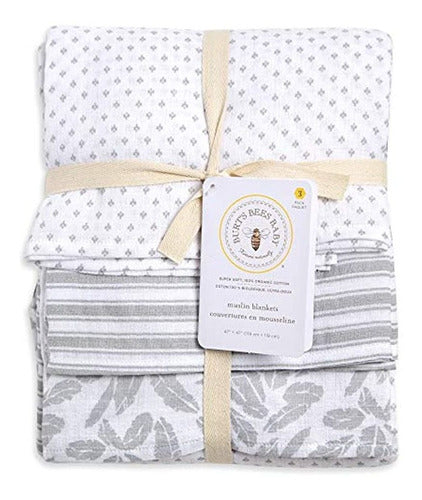 Burt's Bees Baby - Hm25785 - Swaddles, Mantas De Muselina De 1