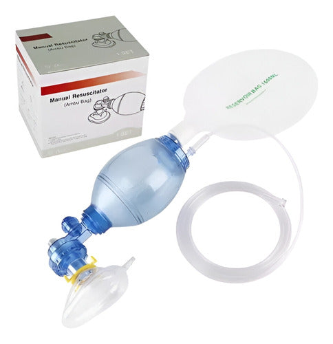 Euromix Manual Resuscitation Ambu Bag with Valve for Adults 0