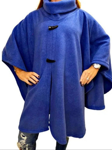 Polar Poncho with High Neck 5