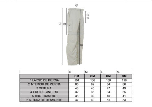 Big Fish Fastdry UV Protection 50+ Removable Cargo Pants 4