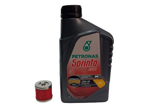 Kit Filtro Y Aceite Semi  Suzuki En/gn/an 125 - Bmd Motos 0