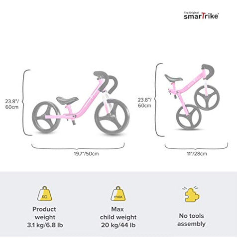 Smartrike - Bicicleta De Equilibrio Para Niños Y 2