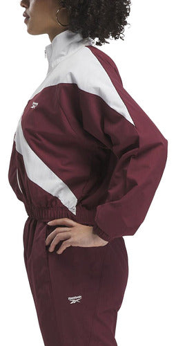 Reebok Classics Franchise Track Women's Training Burgundy Jacket 1