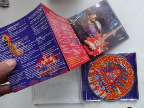 Santana Cd Usado Musica Guitarrista Carlos Supernatural 2