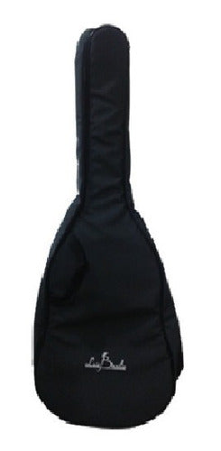 Luis Basilio Padded Acoustic Bass Guitar Case with 12 Strings, Inc. Strap, 68 Pocket Backpack 0