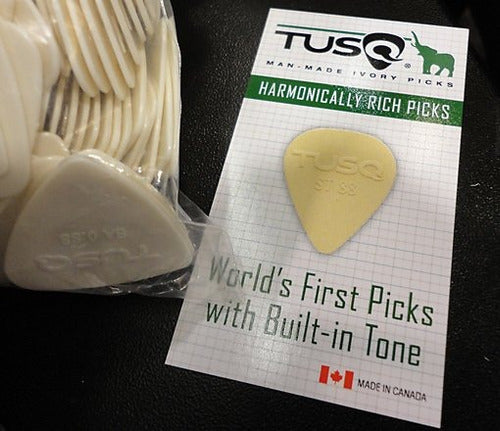TUSQ Guitar Bass Picks Bi-Angle Pack Warm x 4 TUSQ PQP-0401-V4 3