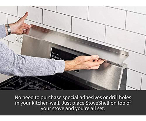 StoveShelf Magnetic Stove Rack - Solution 1