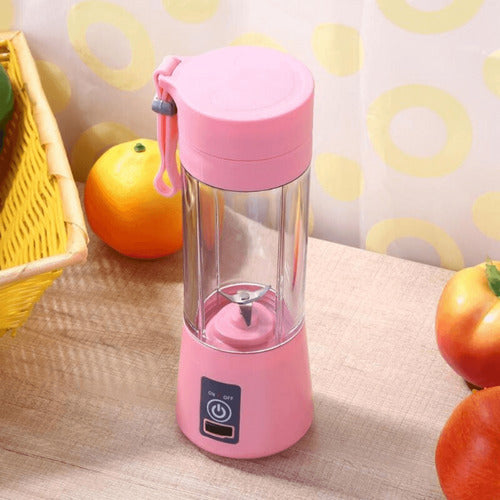 Portable Juicer Mini Blender Thermos - Rechargeable X3 Units 2