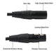 Cable Divisor Xlr Disino, Xlr Hembra De 3 Pines A Xlr Macho 4