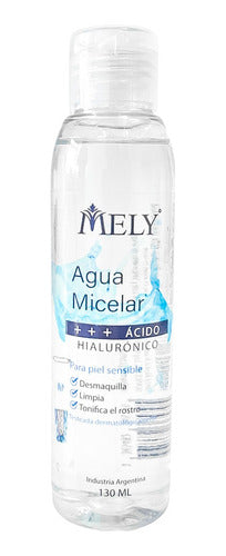 Agua Micelar Acido Hialuronico Mely Limpieza Facial Tonifica 1