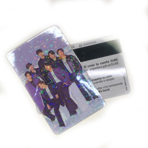 Victorius Sticker Holographic Sube Self-Adhesive Kpop Bt S Md9 Y2k 0