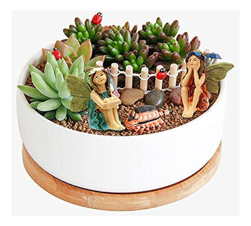 SisBroo Fairy Garden Accessories for Outdoors, Indoors 3