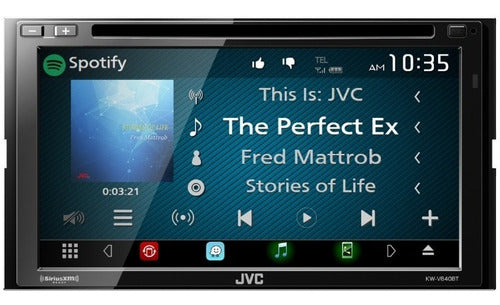 JVC KW-V640BT Bluetooth Car Radio with Weblink and USB - Installed! 0