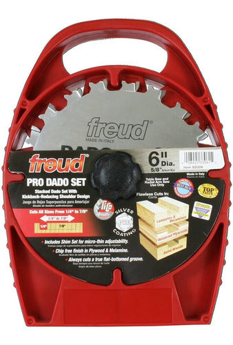 Freud Set of 6-Inch Dados for All Saws - Italy 0