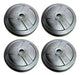 Gym-Man 4 PVC Discs of 2.5 kg for Dumbbell Bars 2