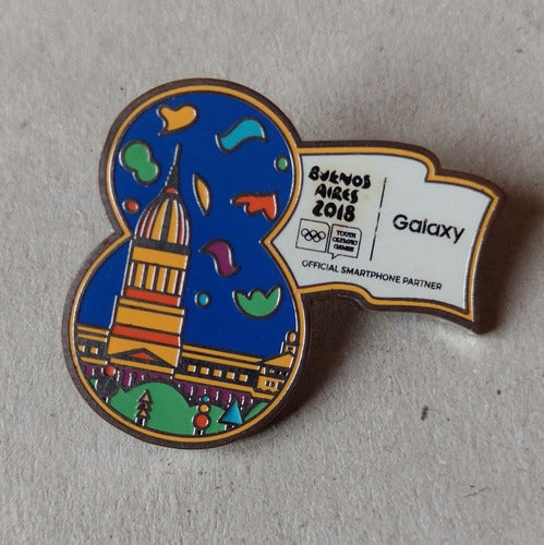 Youth Olympic Games Pin Buenos Aires 2018 0