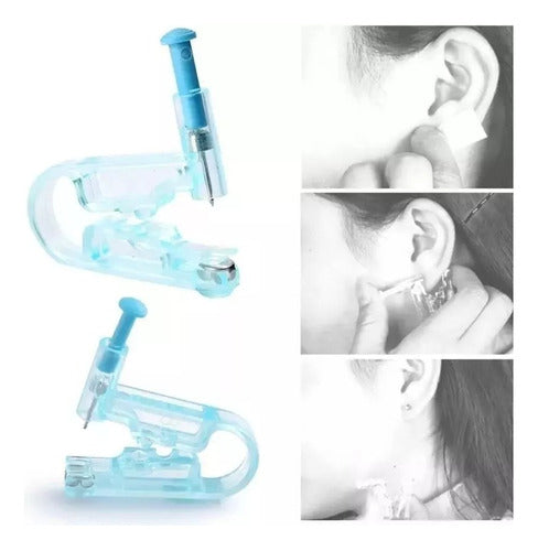 Ear Piercing Gun with Opening Rings Included 4