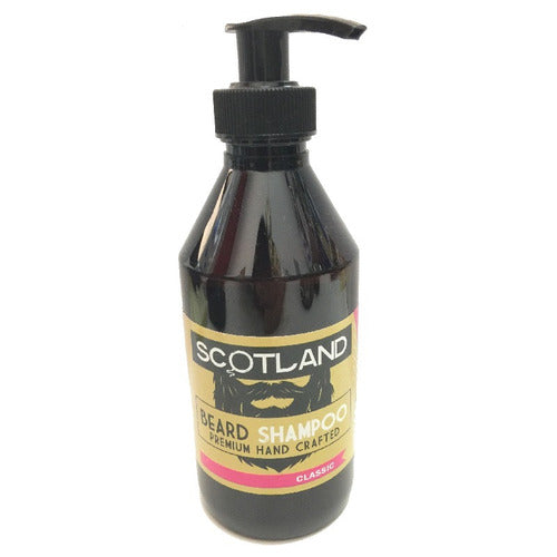 Cera Brillante + Opaca + Shampoo + Aceite Barba Scotland 1