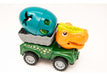 Egg Dinosaur Set of 4 Dino Cars with Surprise Egg 2