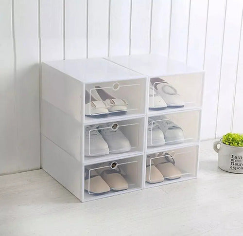 LG Amoblamientos Organizador De Zapatos Caja Box Zapatera Apilable LG 2