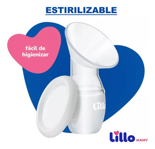 Lillo Silicone Breast Milk Collector Pump 1