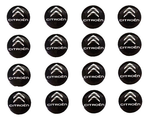 Logo Citroen Key Dome for 14mm Blade Zuk 0