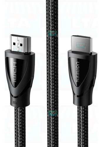 Ugreen UN HDMI Cable 2.1 UN140 8K@60Hz 4K@120Hz QFT VRR QMS ALLM 5 Mts 0