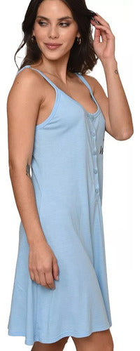 23010 Heart - Jaia Nightgown with Straps and Purse 0