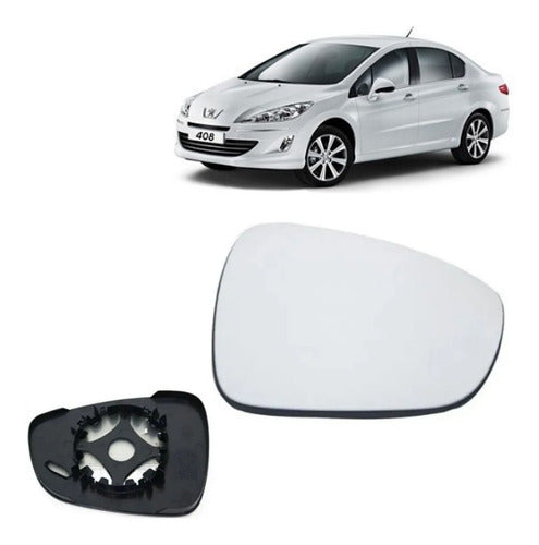 Vidrio Espejo Peugeot 408 2011 2012 2013 2014 Izquierdo 0