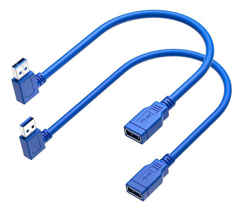 Bonzon USB 3.0 Extension Cable, 1 Foot, Pack of 2 Units 0