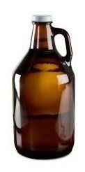 2 Growler Bottles of 1.9L Beer with Silver Cap Special Offer 2