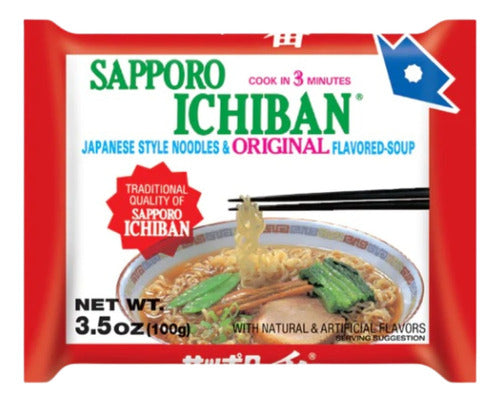 Instant Noodles Sapporo Ichiban 100g Original Flavor 0