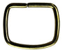 Pack of 10 Rectangular D-Ring or D-Buckle Wire Buckles 25x35x3.5 Unwelded 2