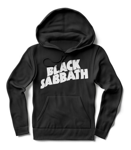 Click Buzo Canguro Unisex Calidad Premium Black Sabbath 0