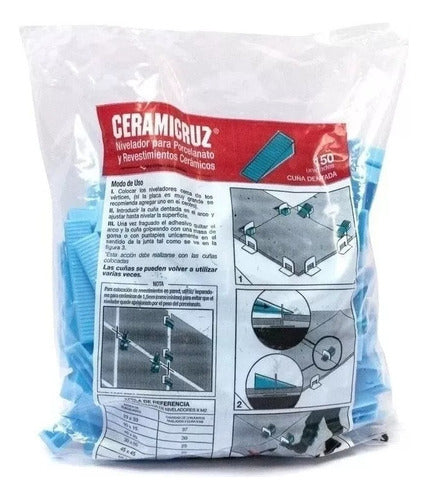 Ceramicruz Leveling Wedge for Porcelain Tiles - 150 Units 1