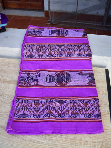 Pack of 2 Aguayo Norteño Inca Blankets 1.15 x 1.15 12