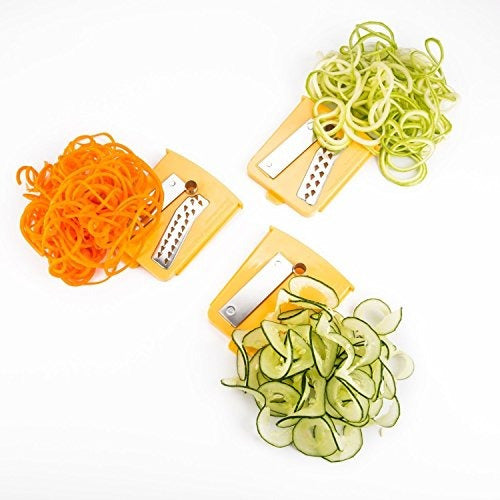 Zestkit Tri-blade Spiralizer Rebanadora De Verduras Más Fuer 1