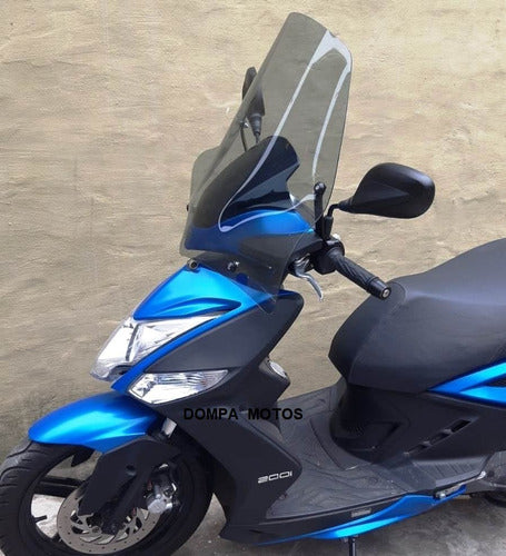 Kymco Parabrisas Curtain Agility 200 I Cristal Dompa Motos 1