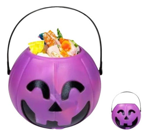 Party Store - Balde Calabaza Caramelera Chico Halloween 0