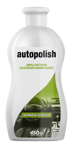 Autopolisch Autopolish Abrillantador Siliconado Aroma Auto Nuevo 450ml 0