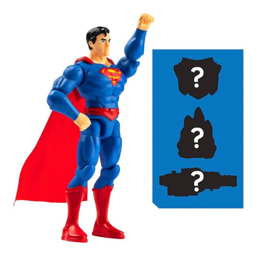 DC Muñeco Figura Heroes Unite Articulado Sorpresas Superman 2