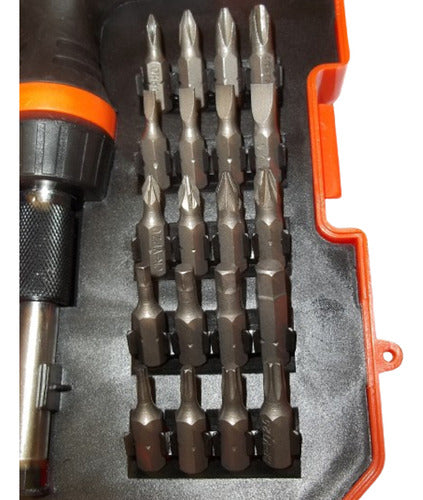 Thunderfall T-Handle Screwdriver Set with 32 Pieces - 29 Bits 3