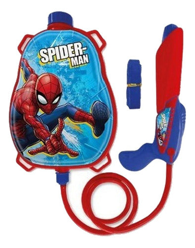 Spiderman Marvel Water Backpack with Pistol 0