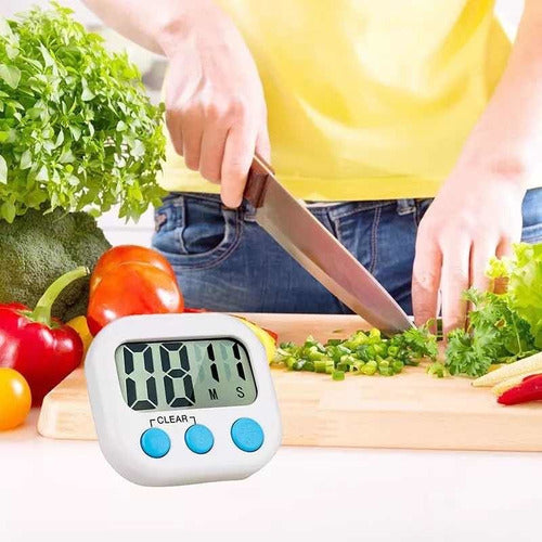 Kitchen Timer with Alarm and Magnet - Digital Cooking Stopwatch 11