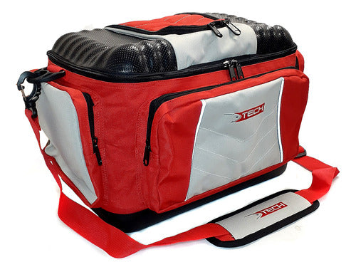 Tech Pro Guide Professional First Aid Kit Bag with Rigid Base and Lid 0