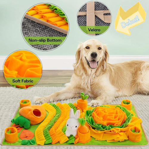 Meilzer Pet Snuffle Mat Para Perros Bunny Puzzle Toy Large S 2