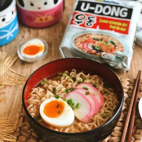 Lamen Coreano U-dong Samyang Noodle Soup Nongshim 120g 1