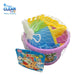 Beach Toys Round Bucket with Sand Molds (14x14cm) 3