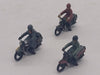 Nico 3 Personajes Militares En Moto Preiser Esc H0 (pph 327) 6